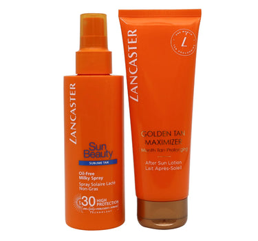 Lancaster S.B. Oil Free Milky Spray SPF 30 - 150Ml + G.T.M. Tan After Sun Lotion 125Ml Free Offer