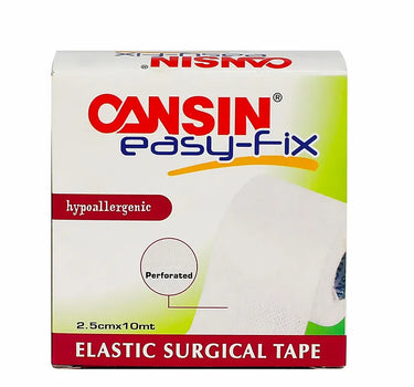 Cansin Easyfix Perforated Elastic Surgical Tape 10mx 2.5cm 75