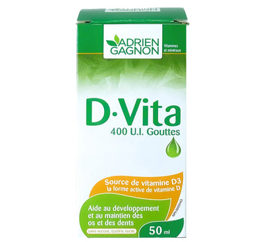 Adrien Gagnon D.Vita 400 I.U. Drops 50ml