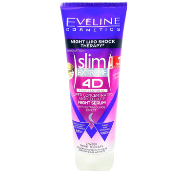 Eveline Slim Extream 4D Night Lipo Shock Serum 250 Ml for firming skin