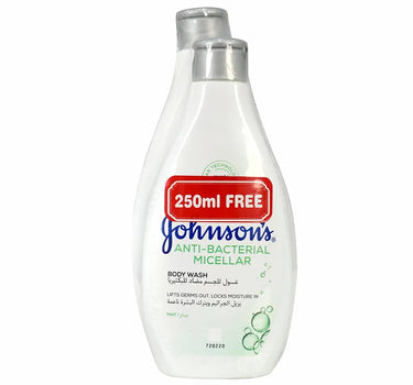 Johnson Mint Body Wash 400 ml + 250 ml Free Offer