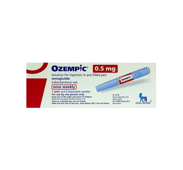 Ozempic 0.5 mg Solution for Injection in Pre-filled Pen (Once weekly) 1.5 ml