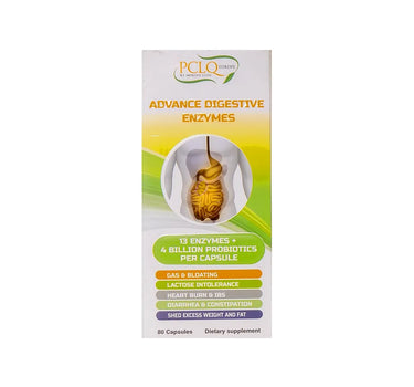 PCLQ Advance Digestive Enzymes 80 Caps