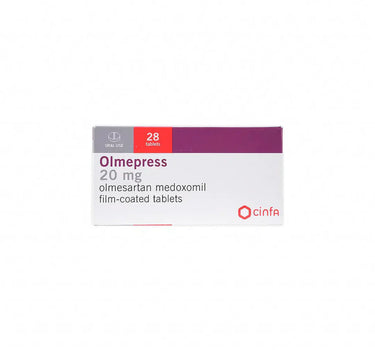 Olmepress 20 mg 28 F/C Tabs