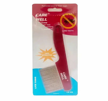 Care Well Lice Comb with Long Tooth 1 Pc CW308