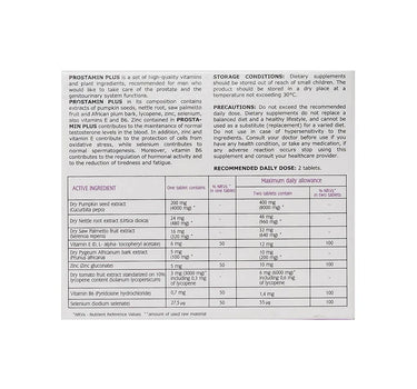 Prostamin Plus 30 Tabs