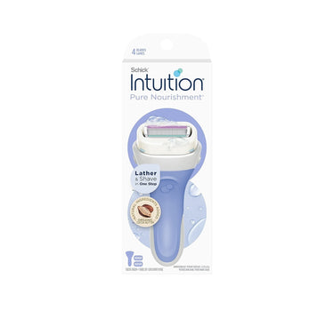 Schick Intuition Pure Nourishment Razor 1 Pc + 2 Cartridges