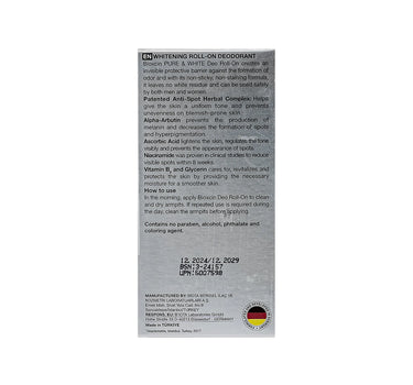 Bioxcin Whitening Deo Roll On All Skin Type 50 ml