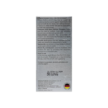 Bioxcin Whitening Deo Roll On All Skin Type 50 ml