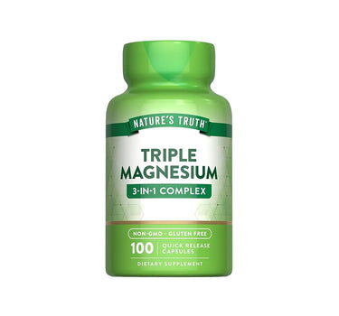 Nature’s Truth Triple Magnesium Complex – 100 Capsules