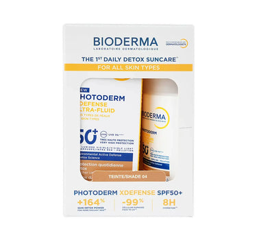 Bioderma Photoderm Xdefense Ultrafluid Spf50+ Tinted Shade 04 40Ml Offer 1+1 Free