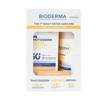 Bioderma Photoderm Xdefense Ultrafluid Spf50+ Tinted Shade 03 40Ml Offer 1+1 Free