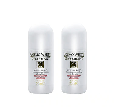 Cosmo White Deodorant with Alpha Arbutin 50ml – Pack of 2