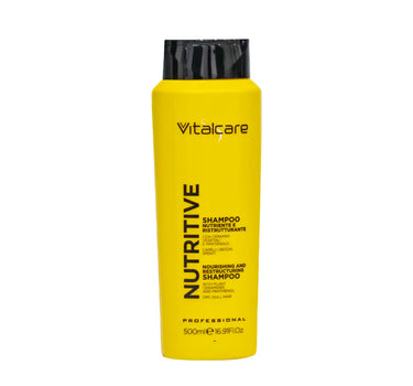 Vitalcare Nutritive Nourishing And Restructuring Shampoo With Plant Ceramides And Panthenol For Dry, Dull Hair 500ml