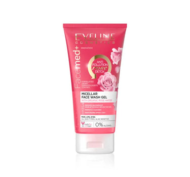 Eveline ?Facemed+ Micellar Face Wash Gel With Organic Rose Water 150ml