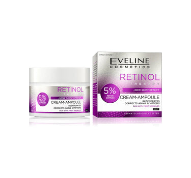 Eveline Retinol Therapy New Skin Effect Night Cream-Ampoule 50ml