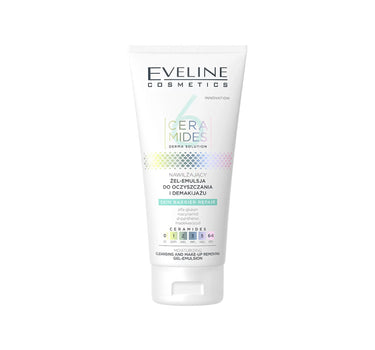 Eveline 6 Ceramides Moisturizing Cleansing And Make-Up Removing Gel-Emulsion 150ml