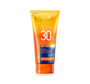 Eveline Amazing Oils Highly Sun Lotion Spf 30  200 ml