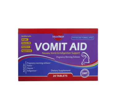 Meditech Vomit Aid 20 Tablets