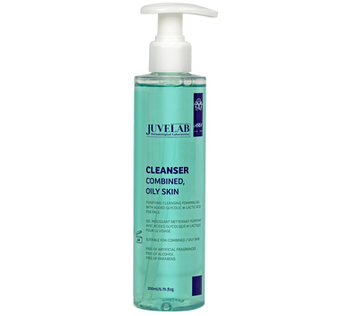 Juvelab Gel Cleanser For Combined To Oily Skin 200Ml