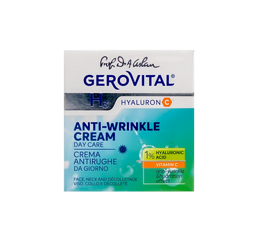 Gerovital Anti Wrinkle Hyaluronic Acid Day Cream 50Ml