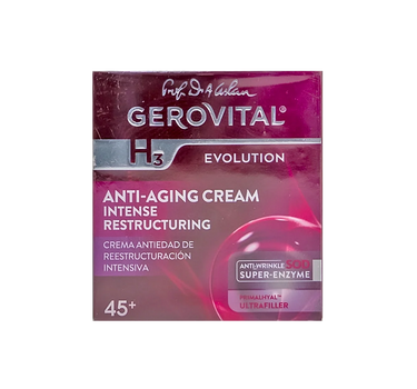 Gerovital H3 Anti Wrinkle 45+ Highly Moisturizing Cream 50Ml
