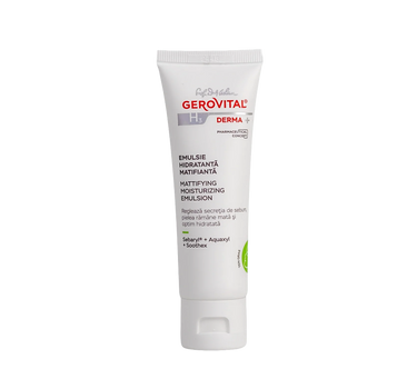 Gerovital H3 Derma Mattifying Moisturizing Emulsion Cream 50Ml
