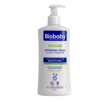 Biobaby Atocare Nourishing Cream Very Dry & Sensitive Skin 500Ml
