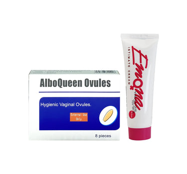 Offer Package Alboqueen 8 Pcs + Emona Intimate Cream