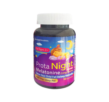 Protem Night For Kids Melatonin 2.5 Mg 30 Gummies