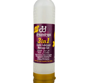 Dream Drops 3 In 1 Exotic Lubricant Massage Gel 150 ml