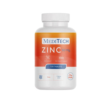 Meditech Zinc 50Mg 100 Tablets