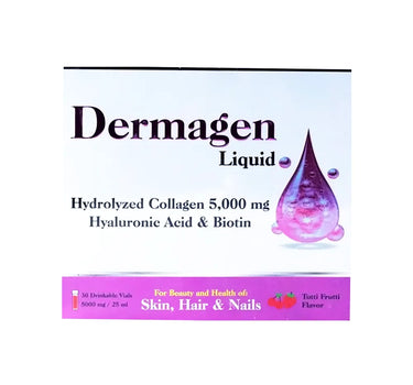 Dermagen Liquid 30 Drinkable Vials Tutti Frutti Flavor