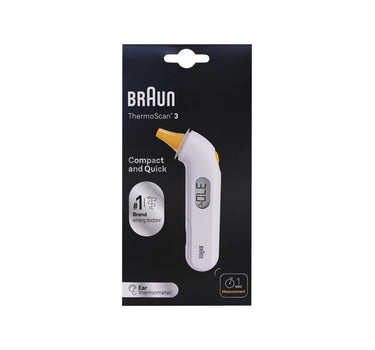 Braun Ear Thermoscan 3 Compact And Quick