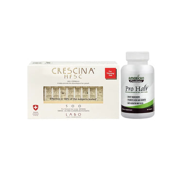 offer package pro hair + crescina 500 women 20 ampoule