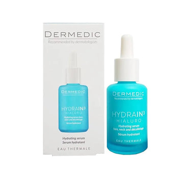 ديرميديك سيروم مرطب للوجه والرقبة لترطيب عميق ونضارة مثالية 30 مل