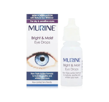 Murine Bright & Moist Eye Drops 15 ml