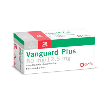 Vangaurd Plus 80/12.5 mg 28 Tablets