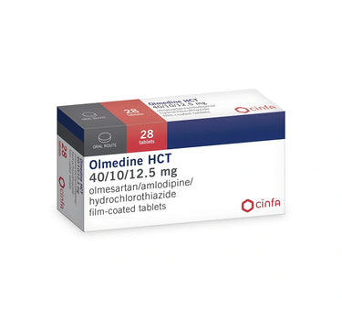 Olmedine HCT 40/10/12.5 mg 28 Tablets