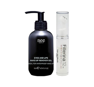 Nee Eyes&Lip Make-Up Remover Gel &  Fillerina Densifying Filler12HA Lip & mouth grade 5