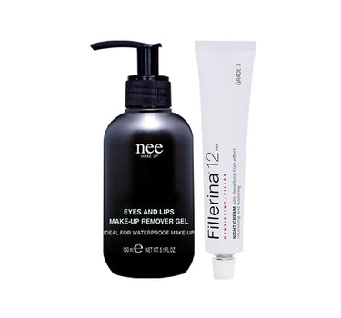 Nee Eyes&Lip Make-Up Remover Gel & Fillerina 12 Densifying Filler Night Cream grade 3