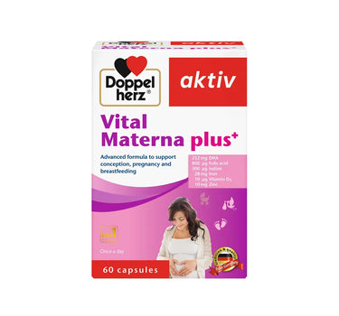 DOPPELHERZ VITAL MATERNA PLUS 60 CAPS