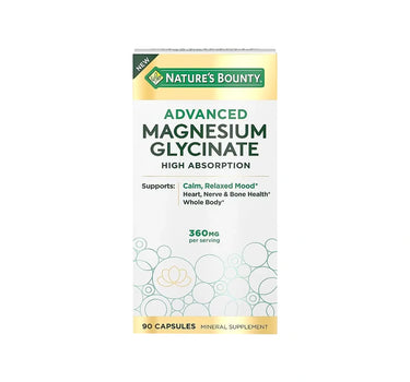 Natures Bounty Advanced Magnesium Glycinate 360mg CAP