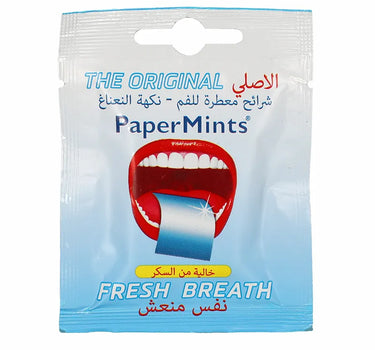 Paper Mints Strips For Fresh Breath Mint Flavor 24 Strips