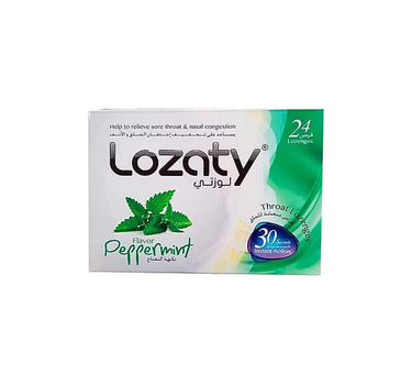 Lozaty Peppermint Lozenges 24'S