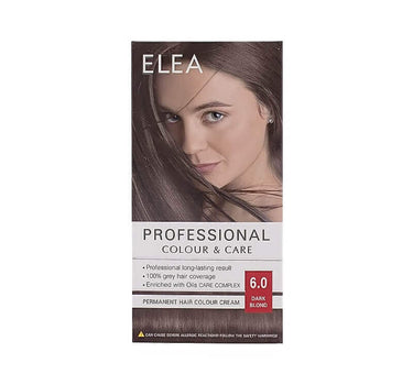 Elea Hair Color Cream 6/0 Dark Blond 123 ml