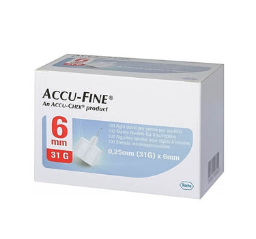 Accu Fine 0.25mm (31G) 6mm 100 Limited