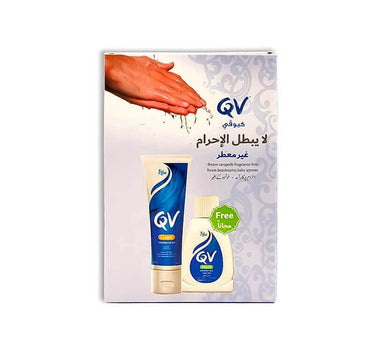 Qv Hajj Offer Wash + Qv Cream 50 GM Free