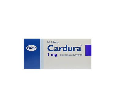 Cardura 1 MG 20 Tablets