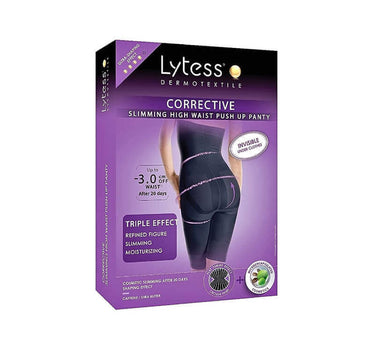 Lytess Corrective Slimming High Waist Push Up Panty Black XXL